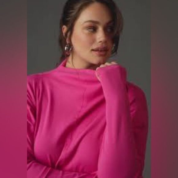 Daily Practice by Anthropologie Mini Dress Long Sleeve Mock Neck Knit Size XXS - Picture 3 of 12